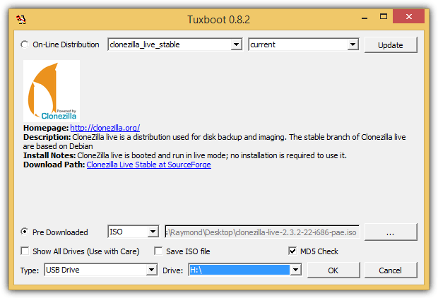 for ios instal Clonezilla Live 3.1.1-27